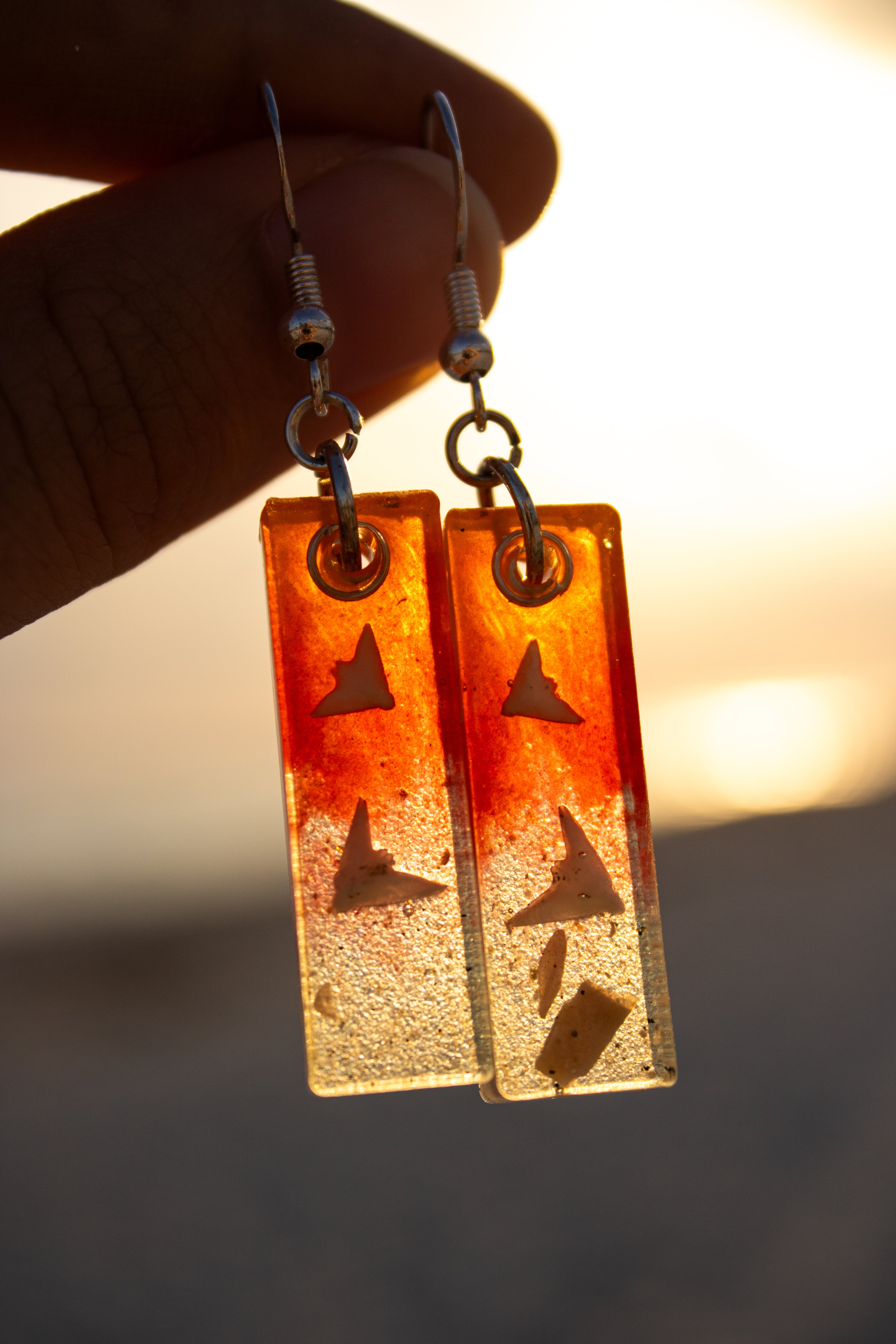 Sunset Dove Earrings
