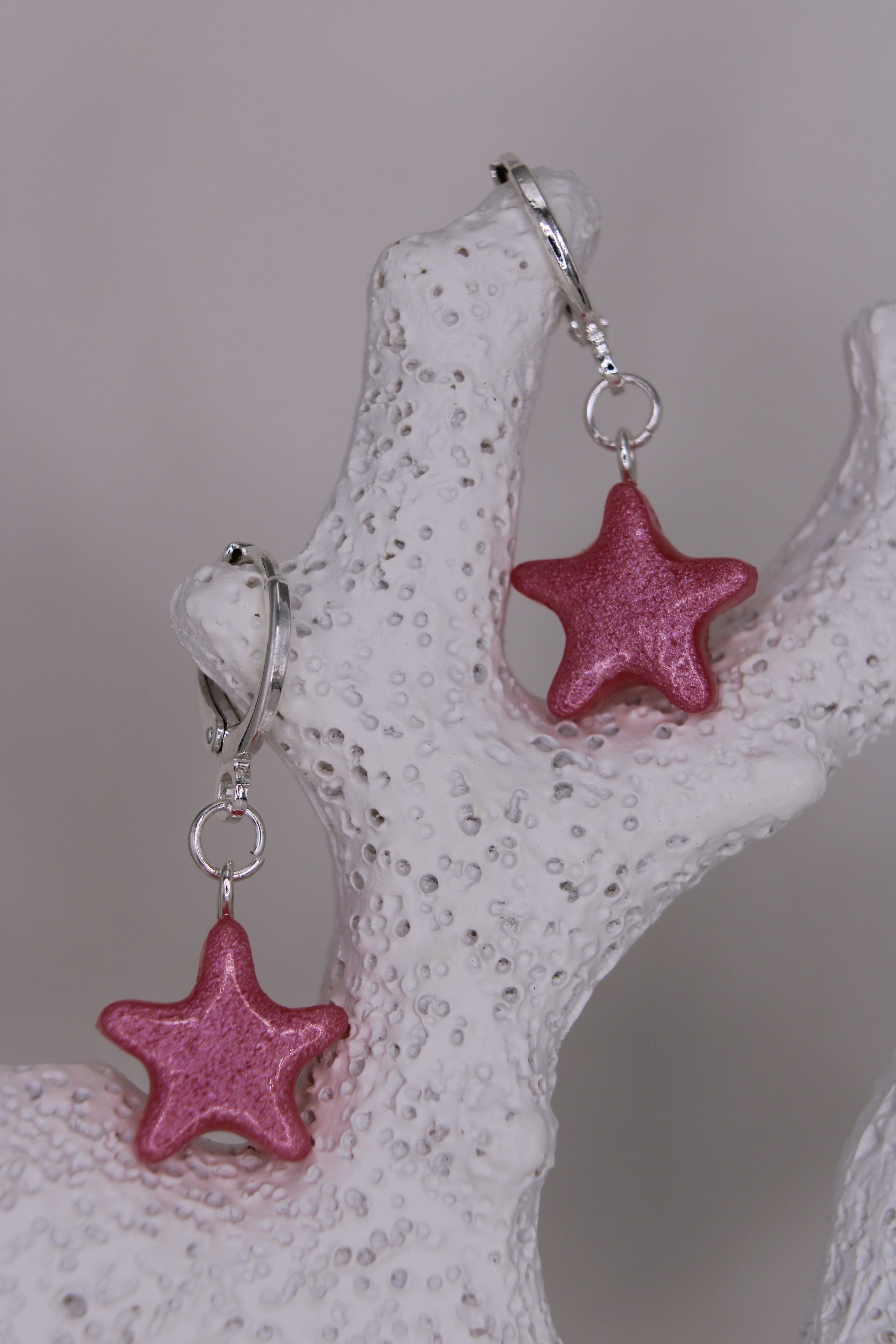 Pink Starfish Dangle