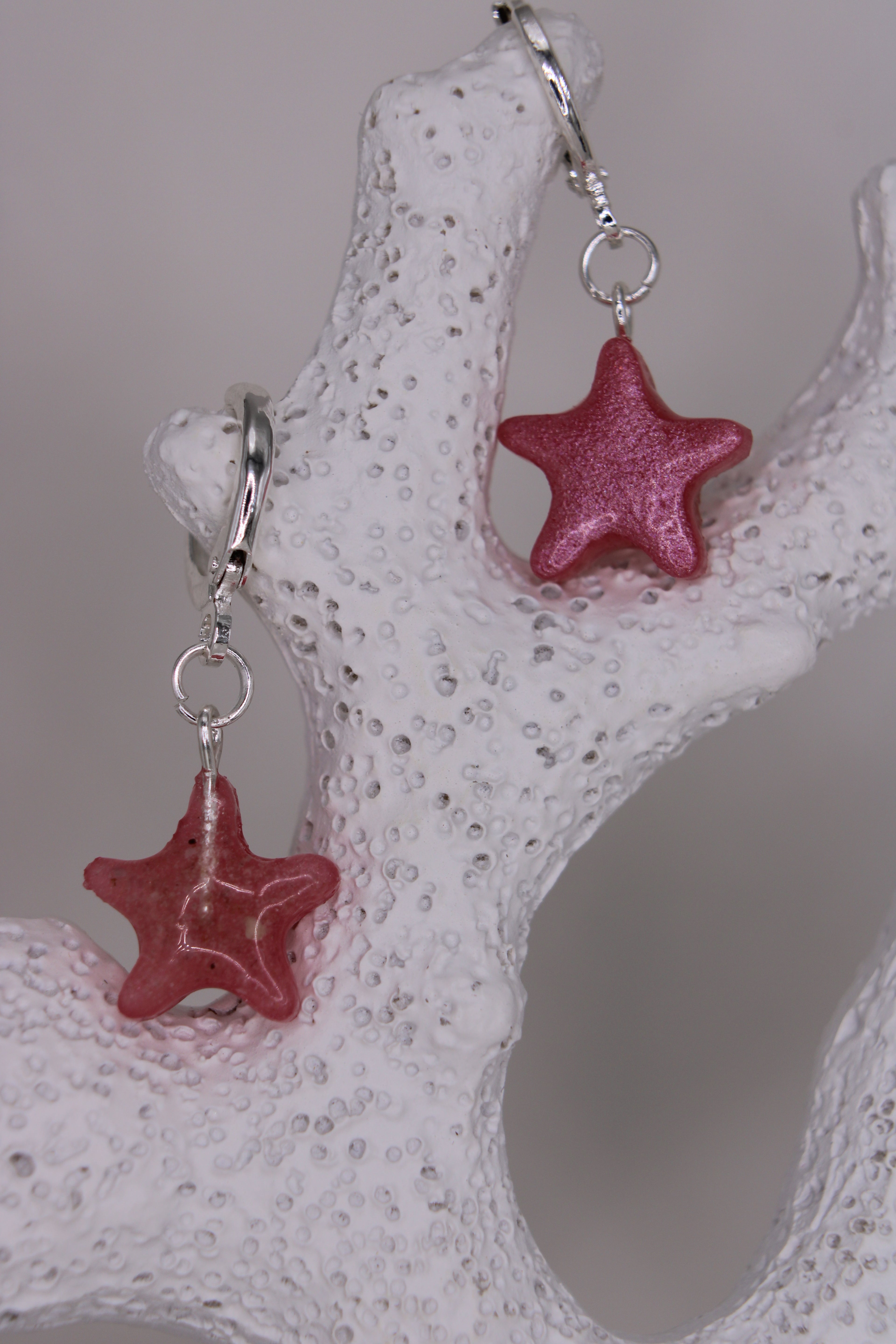 Pink Starfish Dangle
