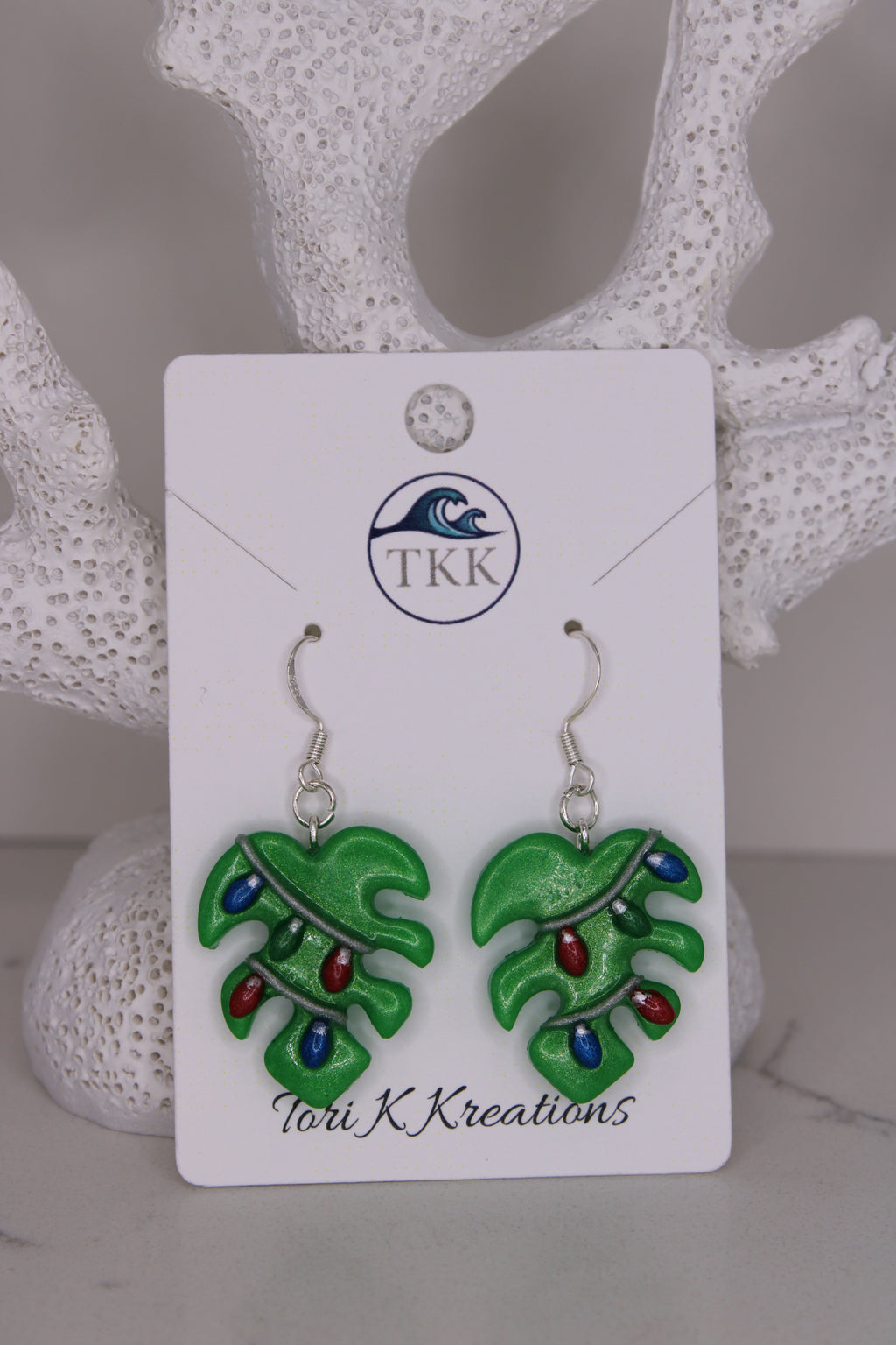 Christmas Monstera Leaf