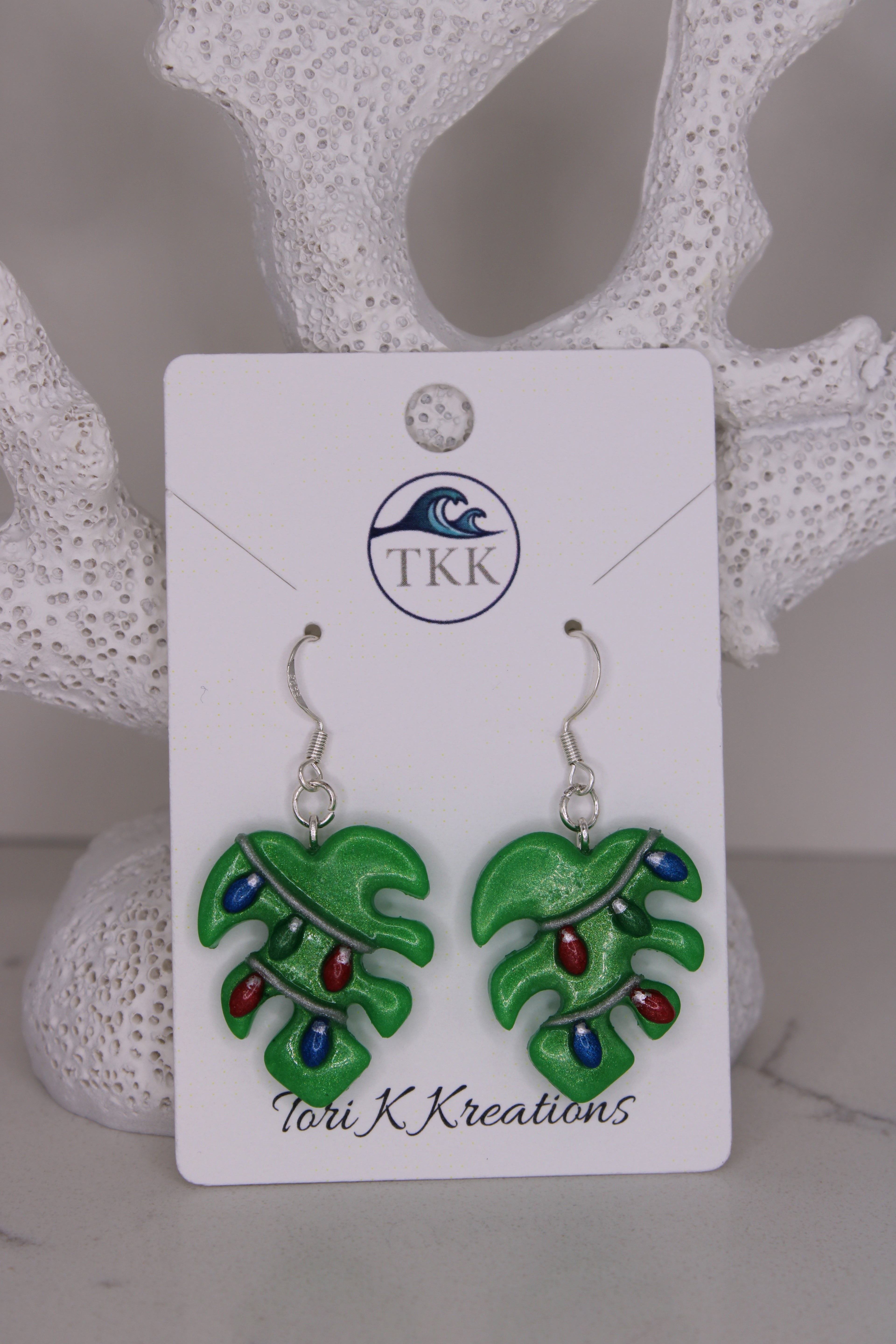 Christmas Monstera Leaf