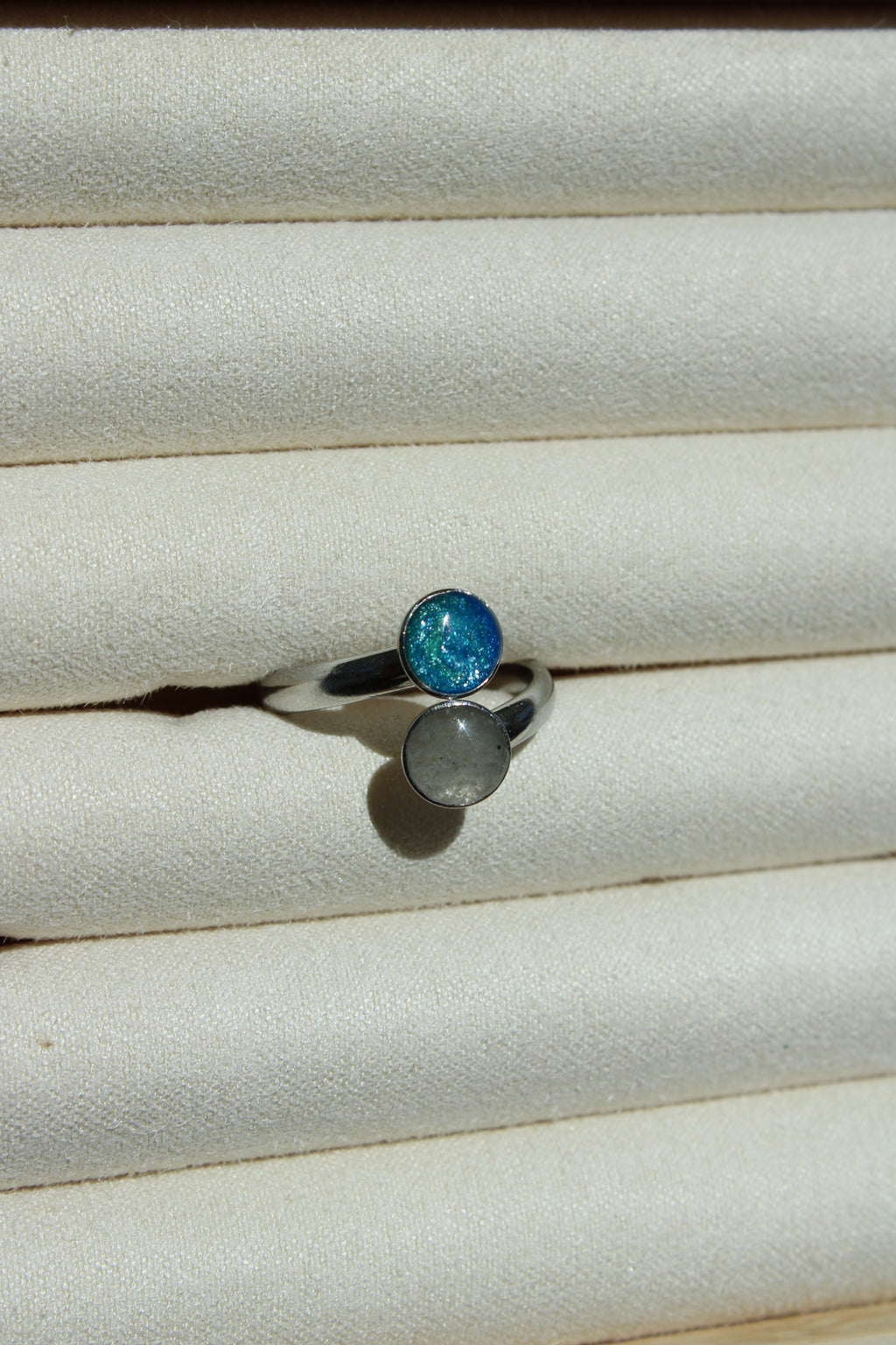 Tyde & Shore Adjustable Ring - Real Beach Sand