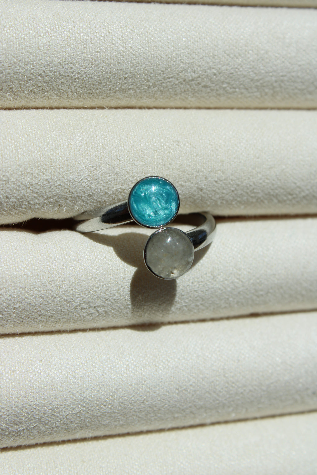 Tyde & Shore Adjustable Ring - Real Beach Sand