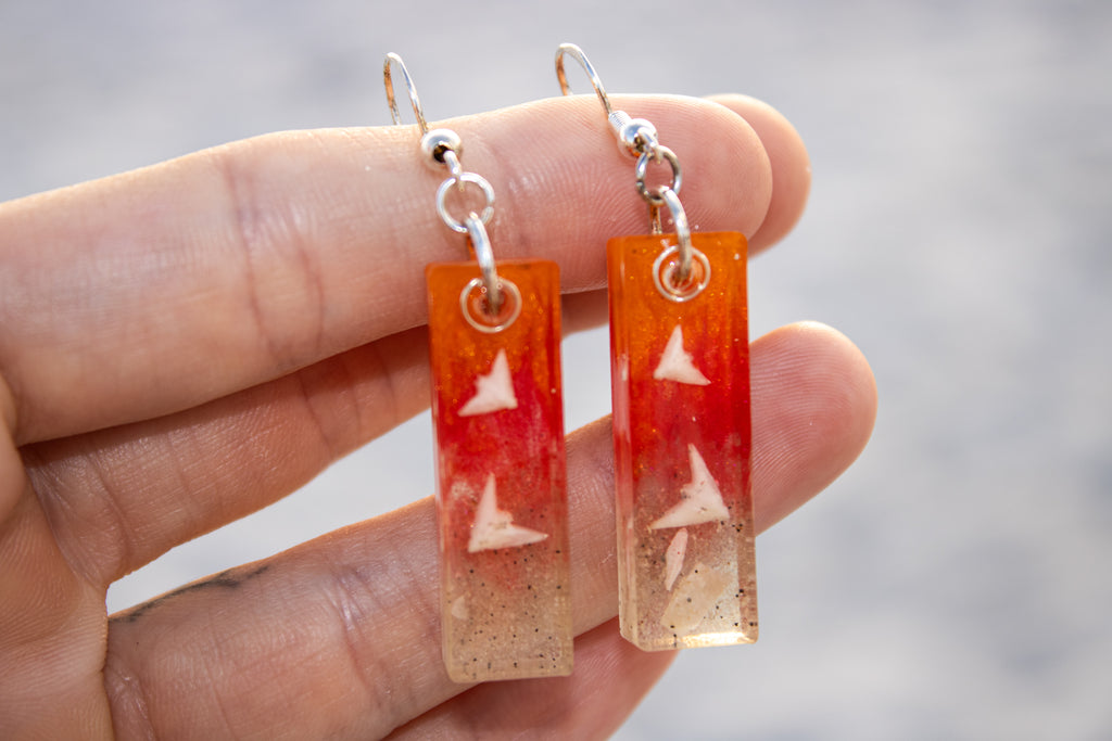 Sunset Dove Earrings