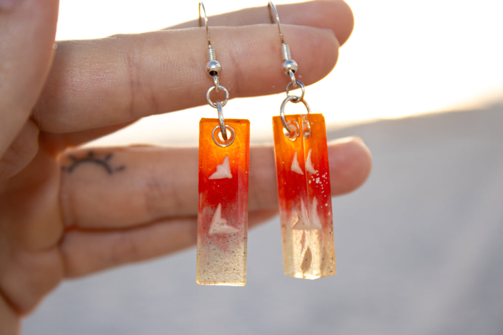 Sunset Dove Earrings